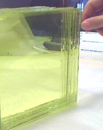 Laminated Lead Glass Blocks